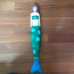 wooden mermaid